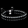 Hämatit-Makramee-Armband