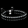 Hematite Macramé Bracelet