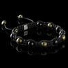 Golden Obsidian Shamballa Bracelet