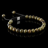 Green Garnet Macramé Bracelet