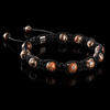 Leopardskin Jasper Shamballa Bracelet