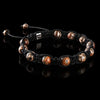 Leopardskin Jasper Shamballa Bracelet