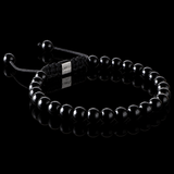 Onyx Macramé Bracelet