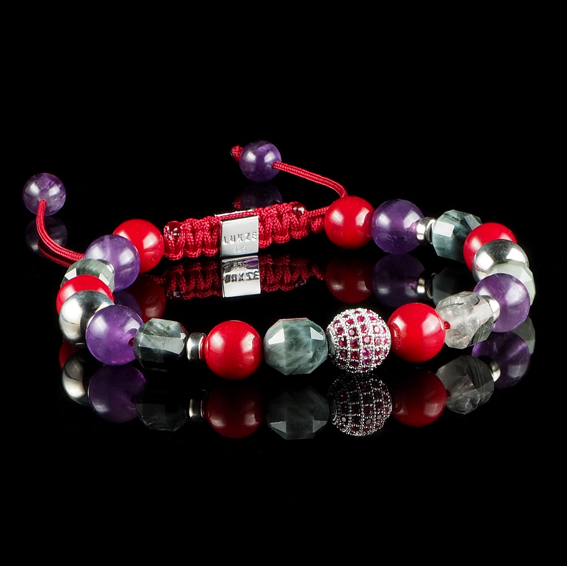 Chefchaouen Makramee Armband