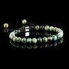 African Turquoise Macramé Bracelet