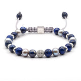 Snow White Macramé Bracelet