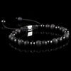Triple Black Macramé Bracelet