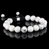 Howlite 10mm Macramé Bracelet