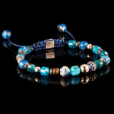 Chefchaouen Makramee Armband