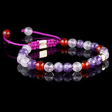 Schneewittchen Makramee Armband
