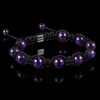 Amethyst Shamballa Bracelet
