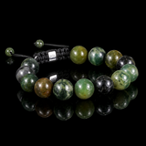 Fancy Jasper 12mm Macramé Bracelet