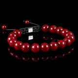 Malay Jade 10mm Macramé Bracelet