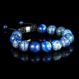 Gelbes Tigerauge 12mm Makramee-Armband