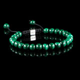 Malachite Macramé Bracelet