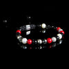 Black Widow Macrame Bracelet