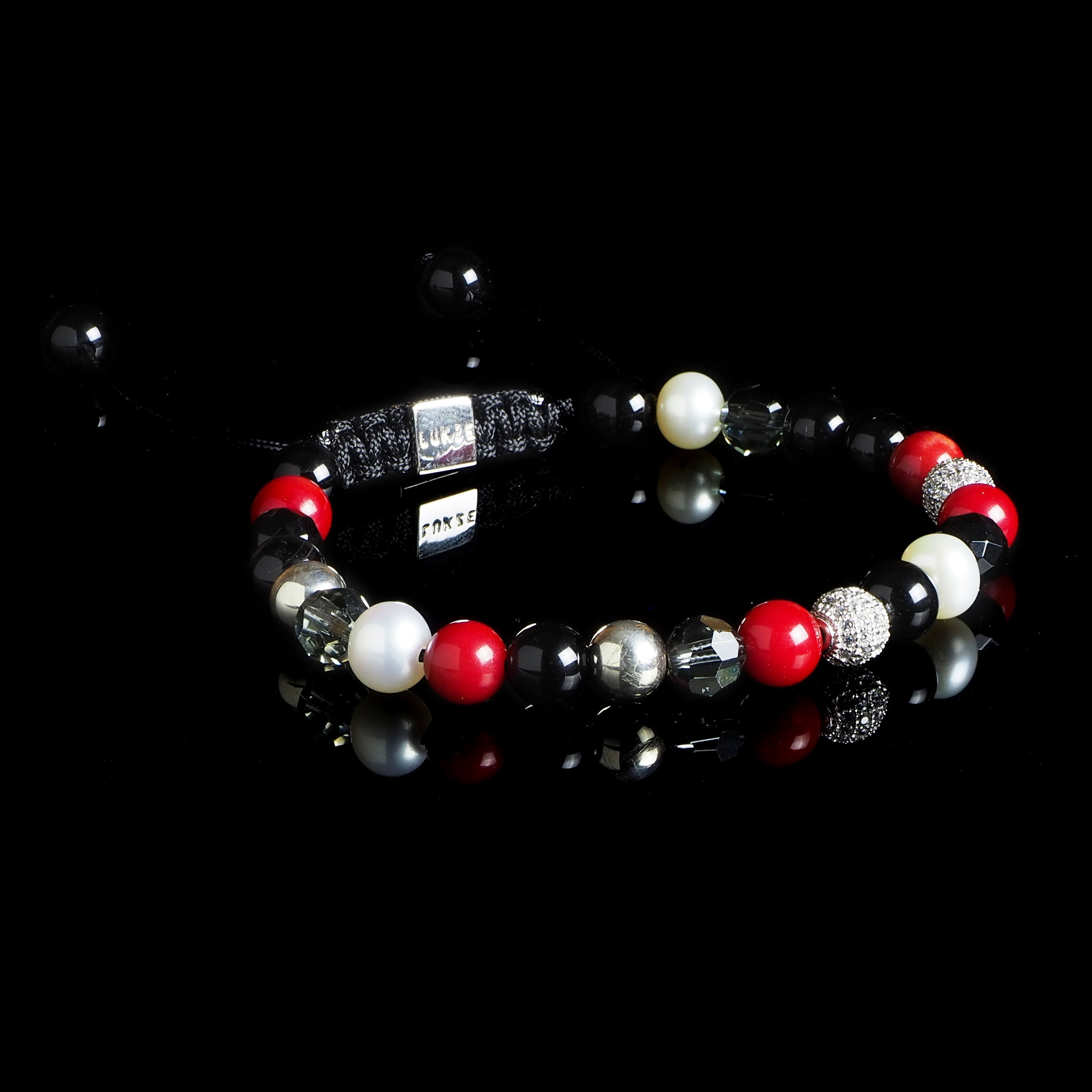 Moulin Rouge Makramee-Armband