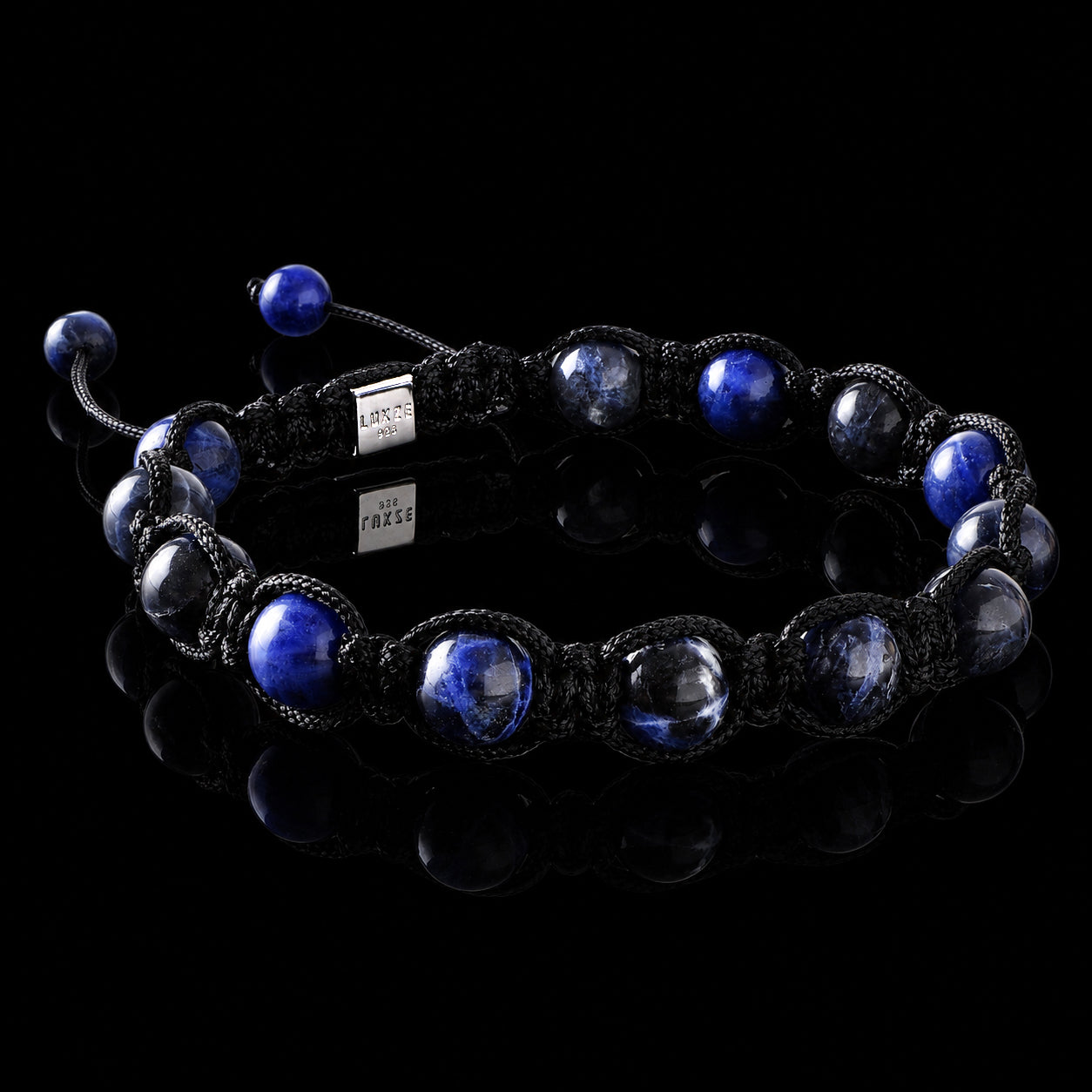 Sodalith-Shamballa-Armband