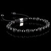 Triple Black Macramé Bracelet